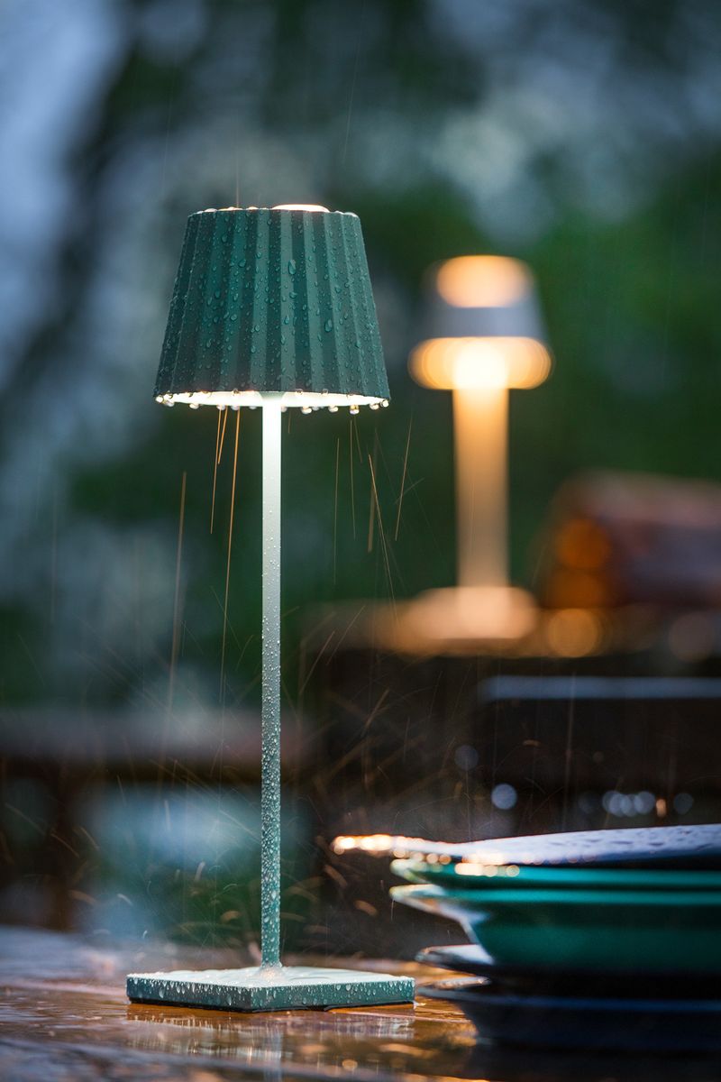 Sompex-Troll-2.0-Verde-Oliva-Lampada-da-Tavolo-a-Batteria