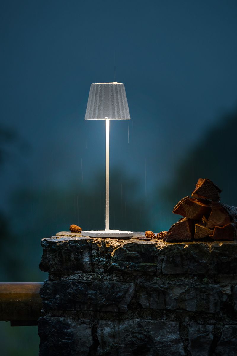 Sompex-Troll-2.0-Verde-Oliva-Lampada-da-Tavolo-a-Batteria