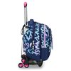 Seven-Trolley-Scuola-Jack-Detach-3-Ruote-Viola-Blu-Crystal-Purple