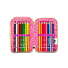 Seven-SJ-Gang-Astuccio-Scuola-3-Zip-Rosa-UnicornLed