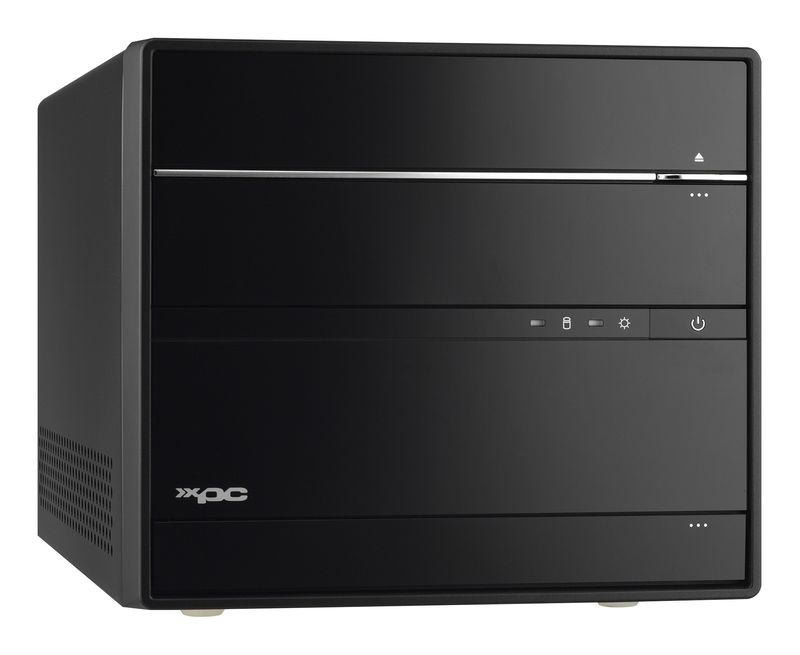 Shuttle-SH570R6-Barebone-per-PC-Stazione-di-Lavoro-Cubo-Nero-Intel-H570-LGA-1200-Socket-H5