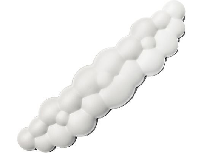 Celly poggiapolsi ergonomico da scrivania in silicone rosa - riduce stress e dolore