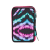 Seven-Astuccio-Scuola-3-Zip-Nero-Fucsia-Multi-Shade-Girl