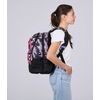 Seven-Zaino-Scuola-Adavanced-Pockets-Nero-Fucsia-Draft-Heart