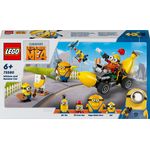 LEGO Cattivissimo Me I Minions e l'Auto Banana Set dal Film della Illumination Macchina Giocattolo da Costruire Giochi