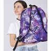 Seven-Zaino-Scuola-Advanced-con-Doppio-Scomparto-e-Supporto-Usb-Bubble-Street-Viola
