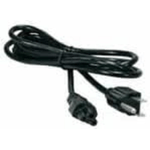 ITB US-IEC 320 C5 Cavo di Alimentazione Nero 1.8mt Accoppiatore C5