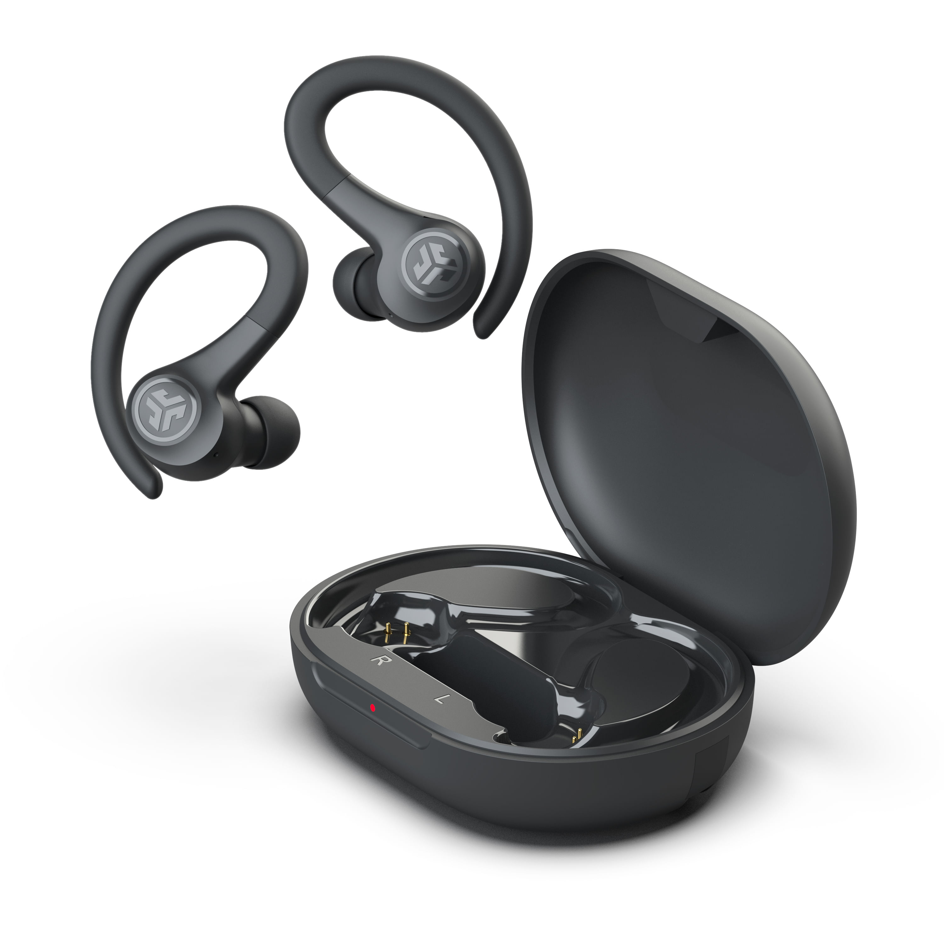 JLab Go Air Sport True Wireless Auricolare True Wireless Stereo (TWS) A clip Bluetooth Grafite