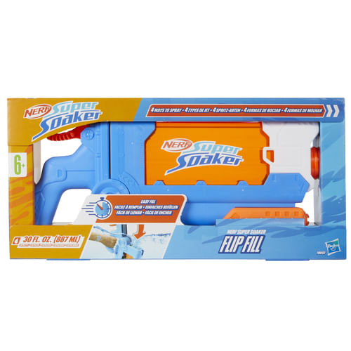 Hasbro-Fucile-ad-Acqua-Nerf-Supersoaker-Flip-Fill