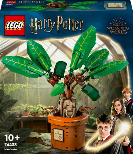 LEGO-Harry-Potter-Mandragola-Personaggio-Giocattolo-con-Vaso-da-Costruire-Creatura-Magica-con-Arti-e-Bocca-Mobili-Giochi-per-Bambini-e-Bambine-da-10-Anni-Idea-Regalo-Decorativa-da-Collezione-76433