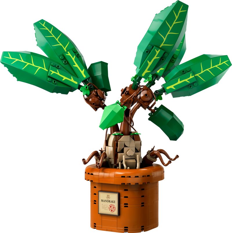 LEGO-Harry-Potter-Mandragola-Personaggio-Giocattolo-con-Vaso-da-Costruire-Creatura-Magica-con-Arti-e-Bocca-Mobili-Giochi-per-Bambini-e-Bambine-da-10-Anni-Idea-Regalo-Decorativa-da-Collezione-76433
