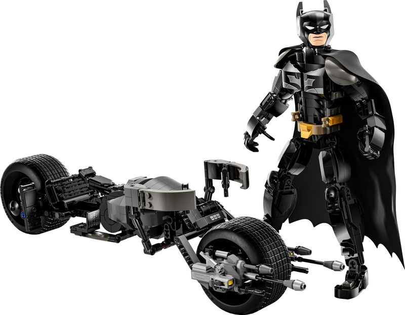 LEGO-DC-Il-Personaggio-Costruibile-di-Batman-con-Bat-Pod-Moto-e-Action-Figure-Giocattolo-da-Il-Cavaliere-Oscuro-da-Costruire-Regalo-da-Supereroi-per-Bambini-Bambine-e-Adulti-da-Collezione-76273