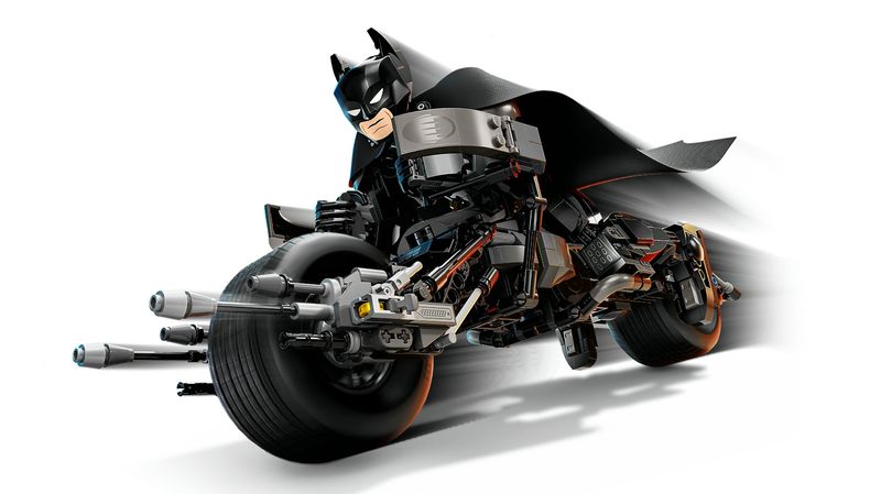 LEGO-DC-Il-Personaggio-Costruibile-di-Batman-con-Bat-Pod-Moto-e-Action-Figure-Giocattolo-da-Il-Cavaliere-Oscuro-da-Costruire-Regalo-da-Supereroi-per-Bambini-Bambine-e-Adulti-da-Collezione-76273