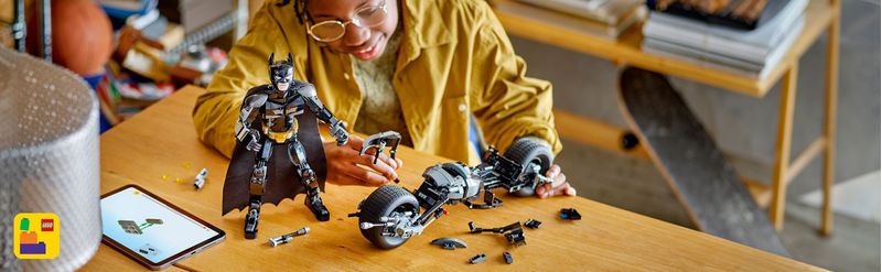 LEGO-DC-Il-Personaggio-Costruibile-di-Batman-con-Bat-Pod-Moto-e-Action-Figure-Giocattolo-da-Il-Cavaliere-Oscuro-da-Costruire-Regalo-da-Supereroi-per-Bambini-Bambine-e-Adulti-da-Collezione-76273