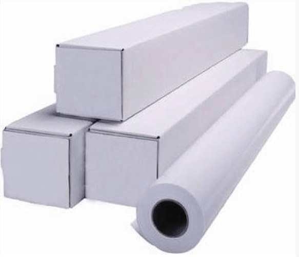 Rotolificio pugliese rotolo plotter 90g 42x50m bianco naturale 2 pezzi