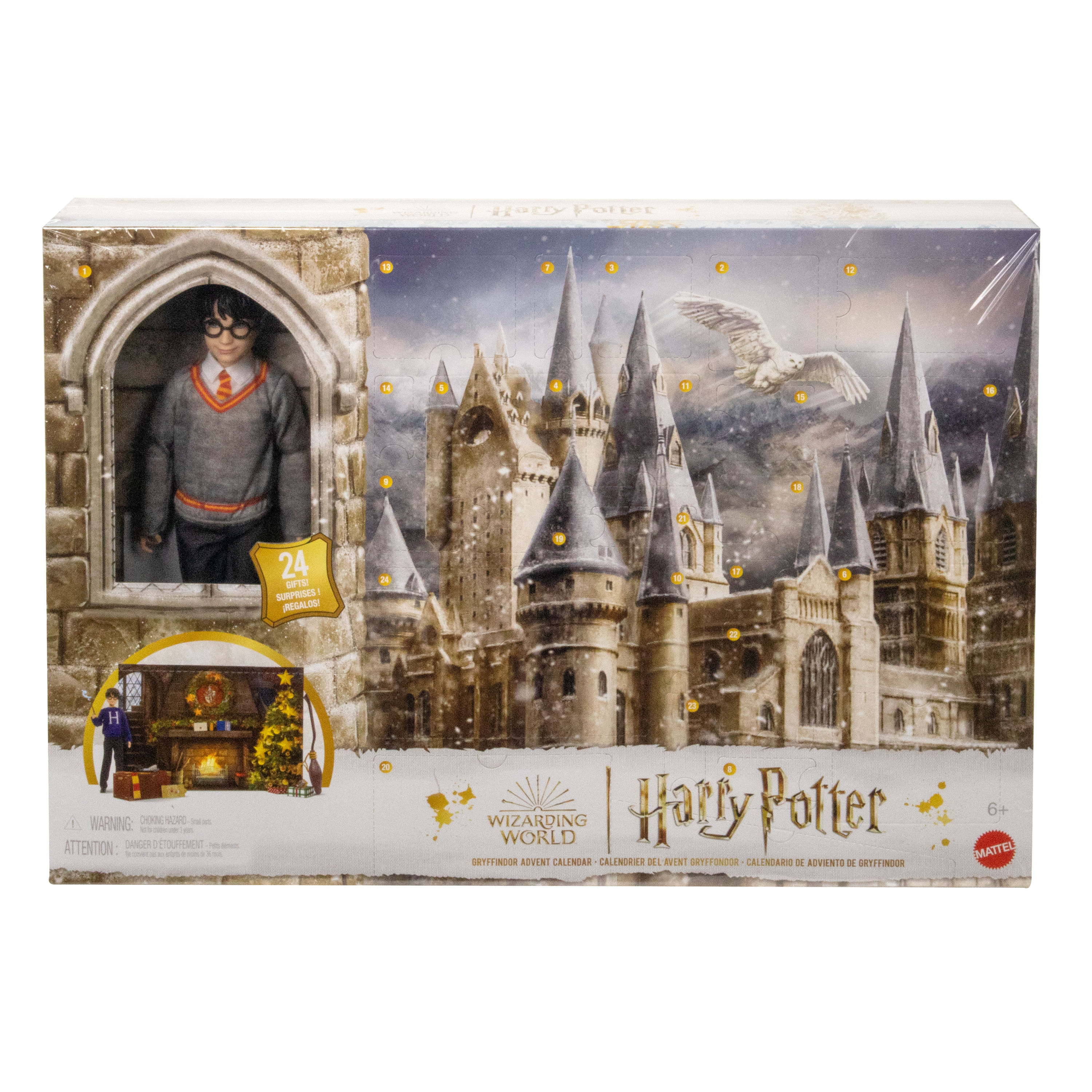 Mattel Harry Potter Calendario dell'Avvento di Grifondoro