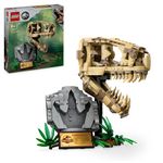 LEGO-Jurassic-World-76964-Fossili-di-Dinosauro--Teschio-di-T.-Rex-Giocattolo-Giochi-per-Bambini-9--con-Fossile-da-Costruire