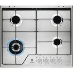 Electrolux KGS6434SX Acciaio inossidabile Da incasso 59 cm Gas 4 Fornello(i)