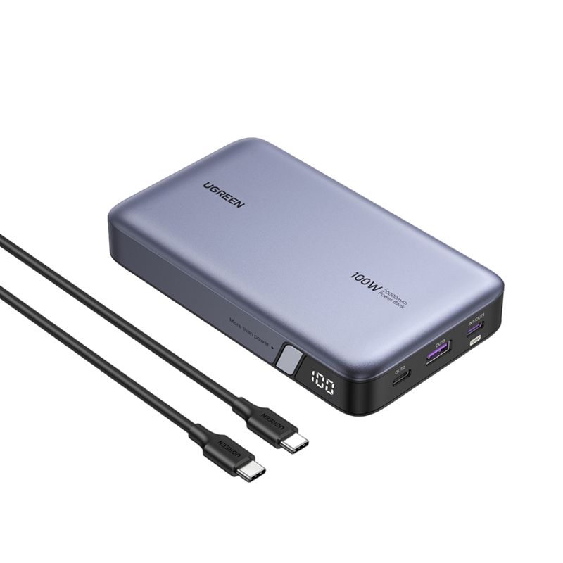 Ugreen-25188-batteria-portatile-20000-mAh-Grigio
