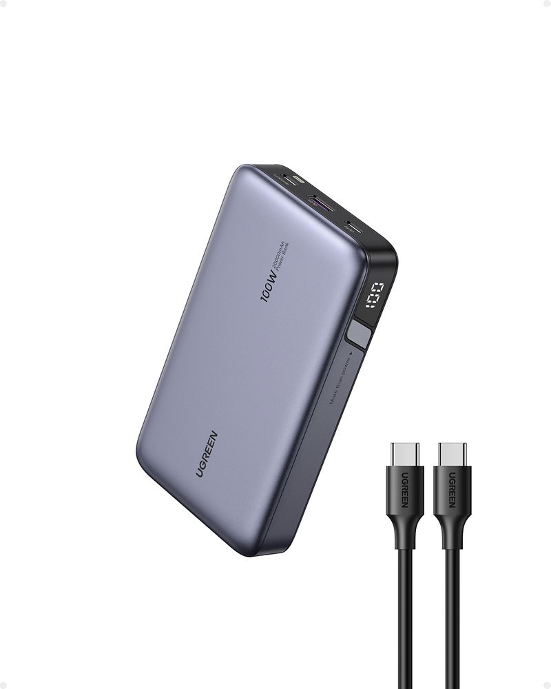 Ugreen-25188-batteria-portatile-20000-mAh-Grigio