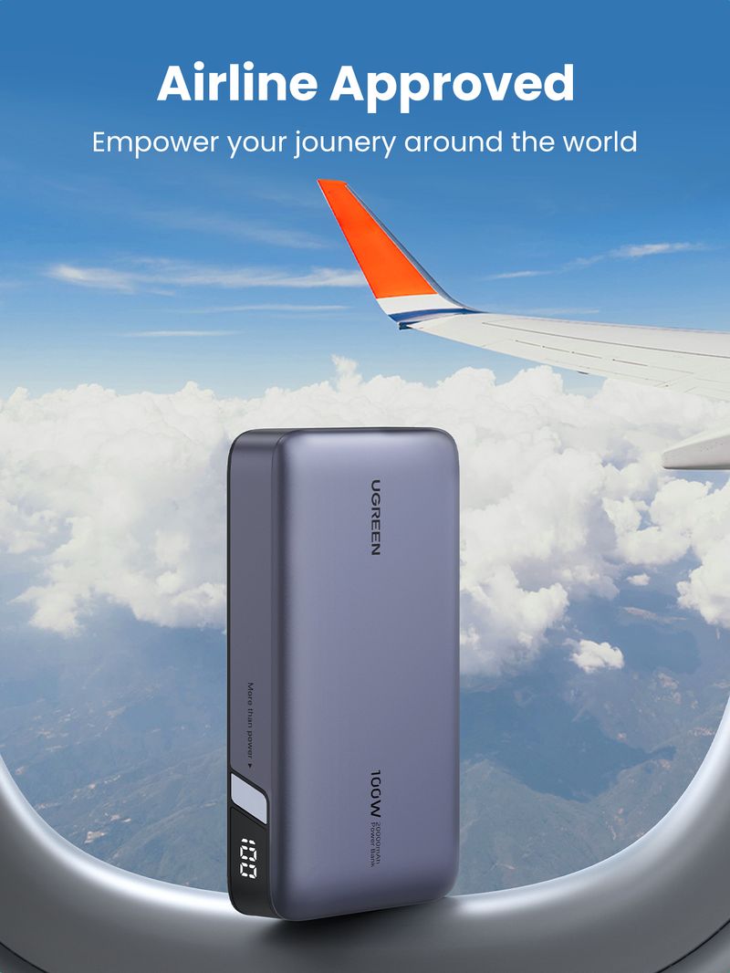 Ugreen-25188-batteria-portatile-20000-mAh-Grigio