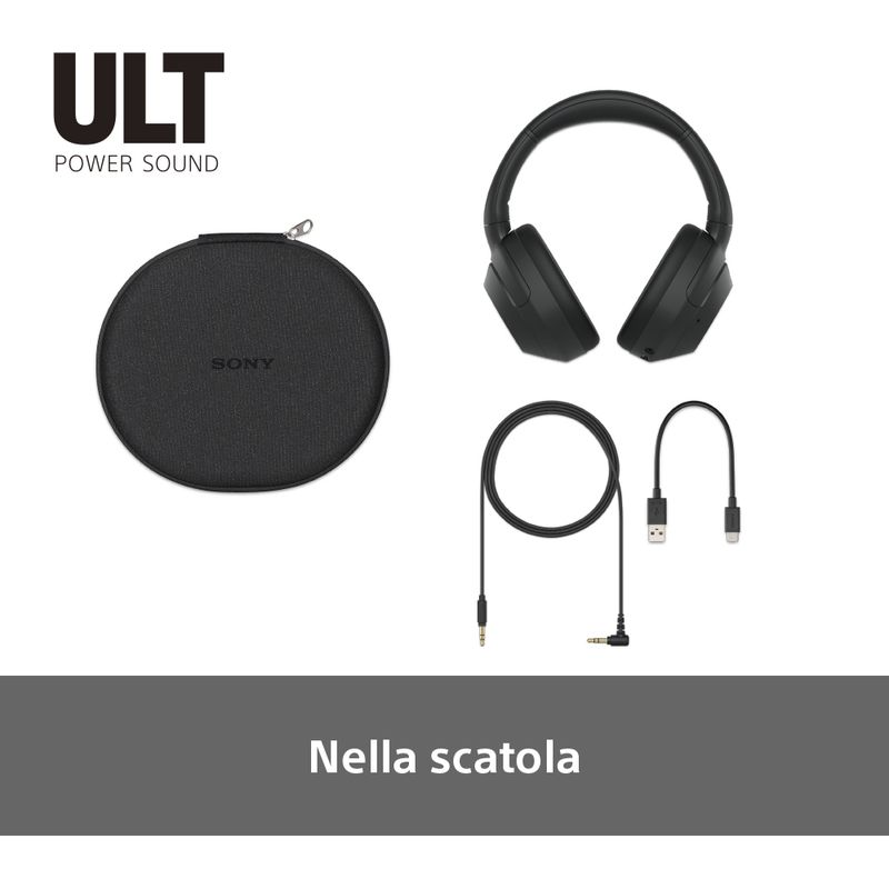 Sony-ULT-WEAR-Cuffie-Bluetooth-Wireless-con-ULT-POWER-SOUND-Bassi-Profondi-IOS-e-Android-Nero