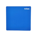 Nilox tappetino per mouse nxmp012 blu antiscivolo 240x240 mm 2 mm spessore