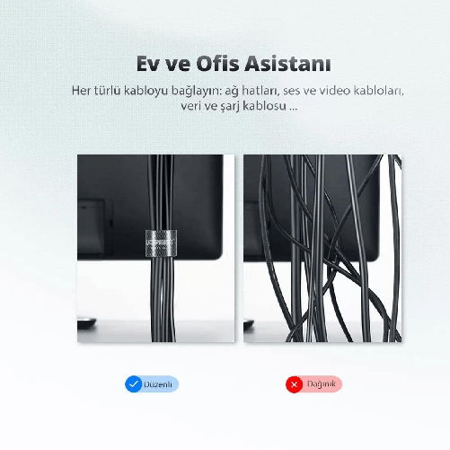 Ugreen-Cable-Organizer-2mt-Nero
