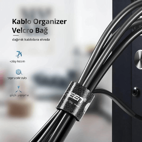 Ugreen-Cable-Organizer-2mt-Nero