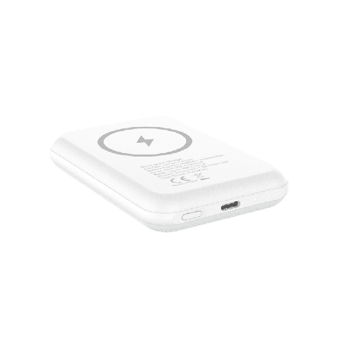 Energizer qm5000 batteria portatile 5000mah wireless 15w ricarica rapida bianco