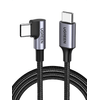 Ugreen-Usb-C-a-Angled-Usb-2.0-C-Cavo-Rotondo-1mt-Grigio-Nero