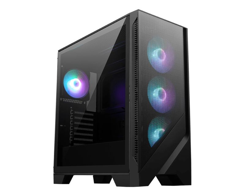 MSI-MAG-FORGE-320R-AIRFLOW-computer-case-Micro-Tower-Nero-Trasparente