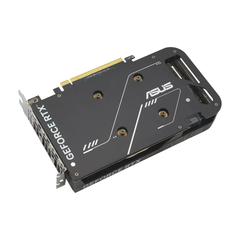 Asus-Scheda-Grafica-DUAL-RTX4060-O8G-V2-8GB--PCIe-4.0-8-GB-GDDR6-DLSS-3-HDMI-2.1a-DisplayPort-1.4a-design-a-2-slot-design-della-ventola-Axial-tech-tecnologia-0dB-