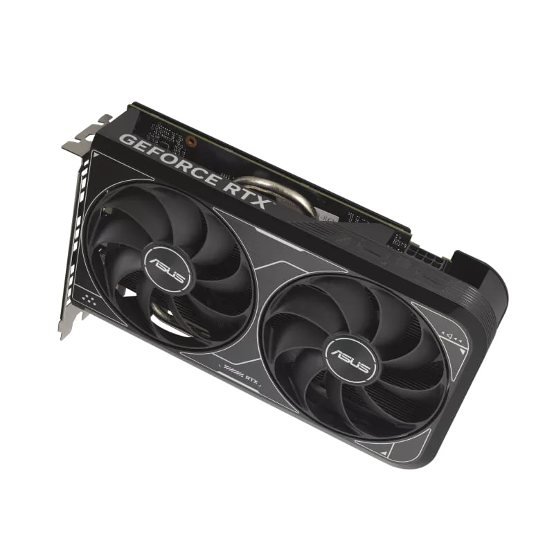 Asus-Scheda-Grafica-DUAL-RTX4060-O8G-V2-8GB--PCIe-4.0-8-GB-GDDR6-DLSS-3-HDMI-2.1a-DisplayPort-1.4a-design-a-2-slot-design-della-ventola-Axial-tech-tecnologia-0dB-