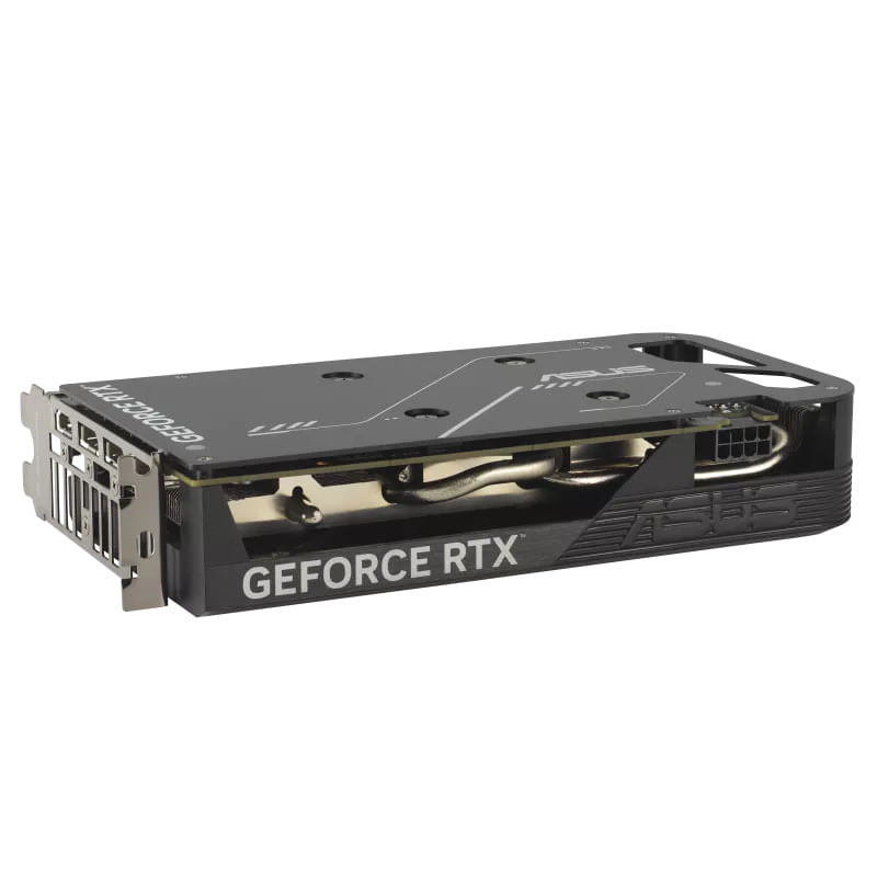 Asus-Scheda-Grafica-DUAL-RTX4060-O8G-V2-8GB--PCIe-4.0-8-GB-GDDR6-DLSS-3-HDMI-2.1a-DisplayPort-1.4a-design-a-2-slot-design-della-ventola-Axial-tech-tecnologia-0dB-