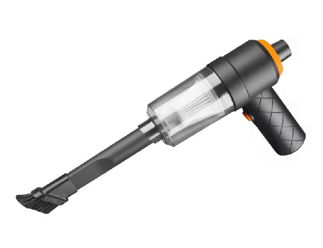 Gembird aspirapolvere portatile 2-in-1 ck-mvc-01 nero per auto ricaricabile 2500 pa