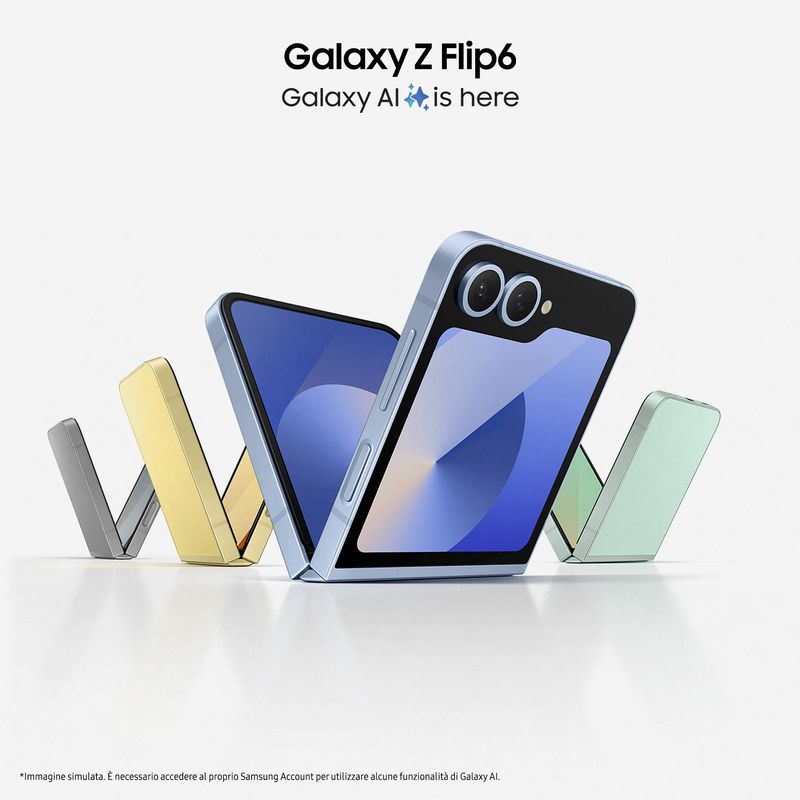 Samsung-Galaxy-Z-Flip6-Smartphone-AI-256GB-RAM-12GB-Display-34-SAMOLED-67-Dynamic-AMOLED-2X-Yellow