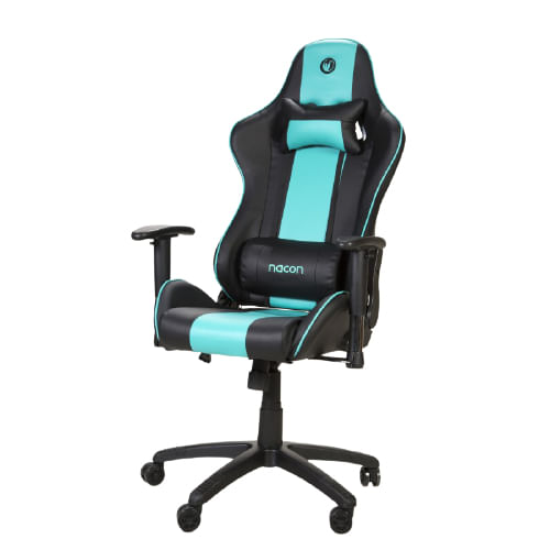 NACON-PCCH-550-sedia-per-videogioco-Sedia-per-gaming-universale-Seduta-imbottita-Nero-Turchese