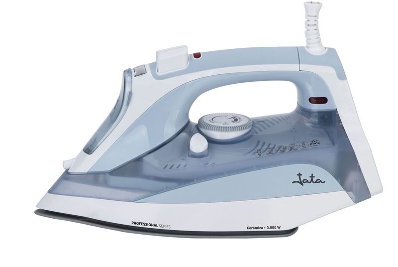 JATA-PL1058C-ferro-da-stiro-Ferro-a-vapore-Piastra-in-Ceramica-3000-W-Grigio-Bianco