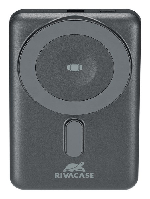 Rivacase va2607 powerbank 5000mah polimeri di litio carica wireless 15w