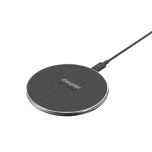 Energizer wcp107 caricabatterie wireless 15w qi per smartphone e cuffie nero usb