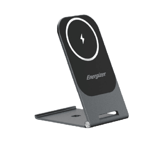 Energizer wcp102 caricabatterie wireless auto 15w ricarica rapida nero alluminio