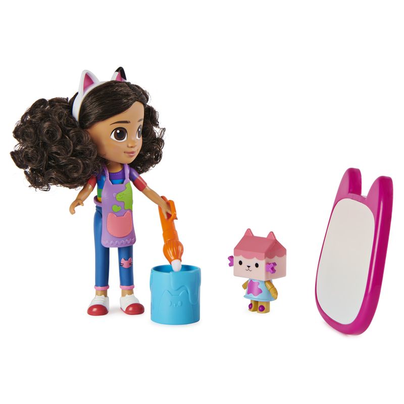 Gabby-s-Dollhouse--set-di-gioco-Deluxe-Crea-con-Gabby-bambola-e-accessori-con-lavagnetta-e-pennello-ad-acqua-per-bambini-e-bambine-dai-3-anni-in-su