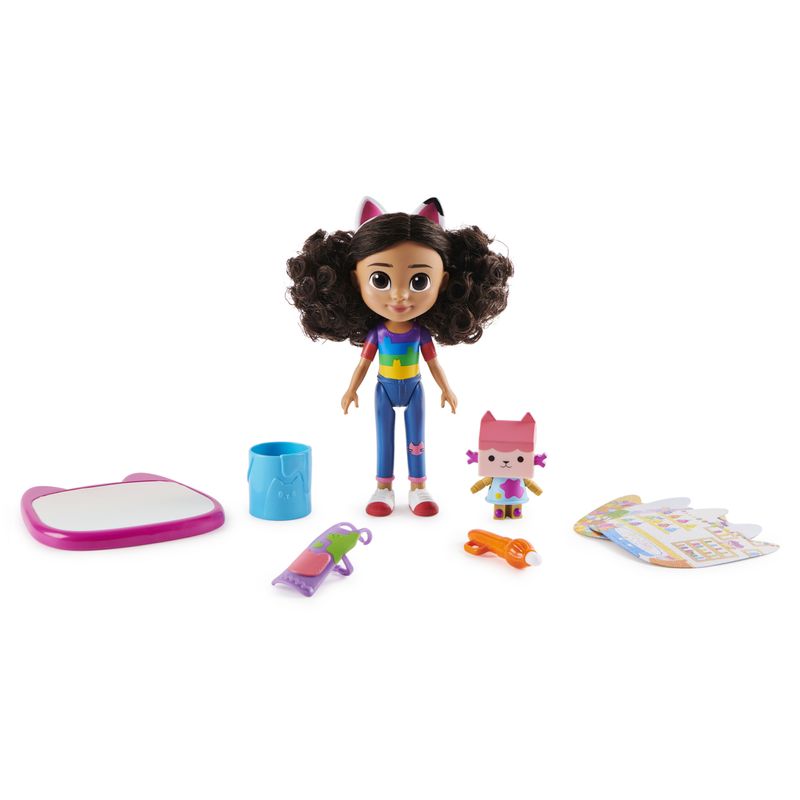 Gabby-s-Dollhouse--set-di-gioco-Deluxe-Crea-con-Gabby-bambola-e-accessori-con-lavagnetta-e-pennello-ad-acqua-per-bambini-e-bambine-dai-3-anni-in-su