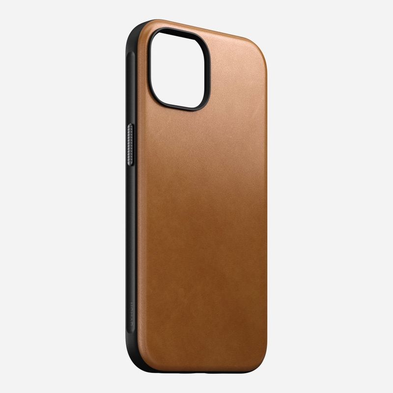 Nomad-Modern-Leather-Case-custodia-per-cellulare-155-cm--6.1--Cover-Marrone-chiaro