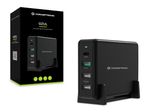 Conceptronic-OZUL01B-Caricabatterie-per-dispositivi-mobili-Universale-Nero-AC-Ricarica-rapida-Interno