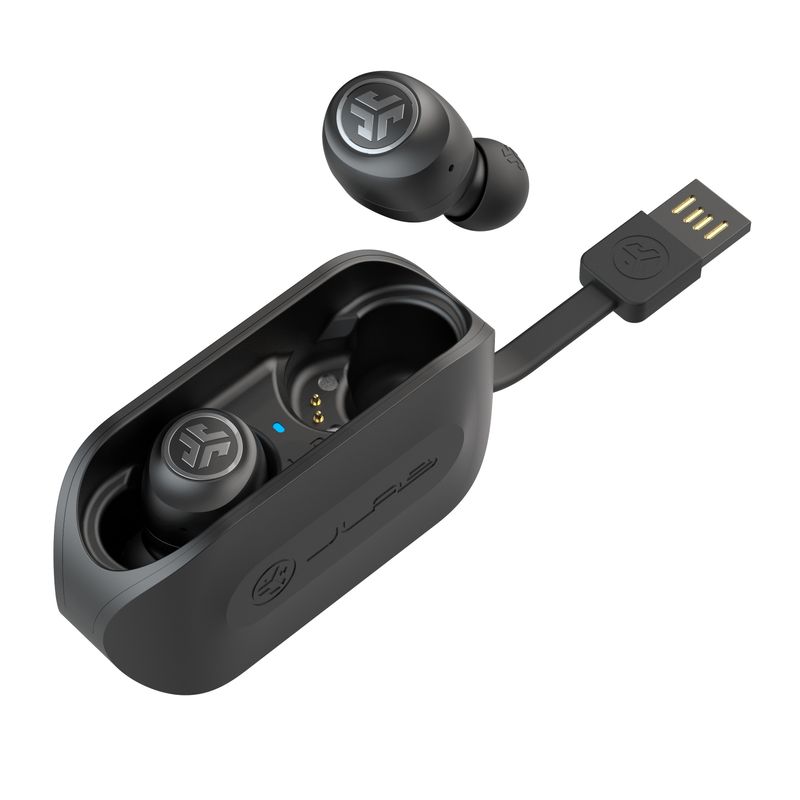 JLab-GO-Air-True-Cuffie-Wireless-In-ear-MUSICA-USB-tipo-A-Bluetooth-Nero