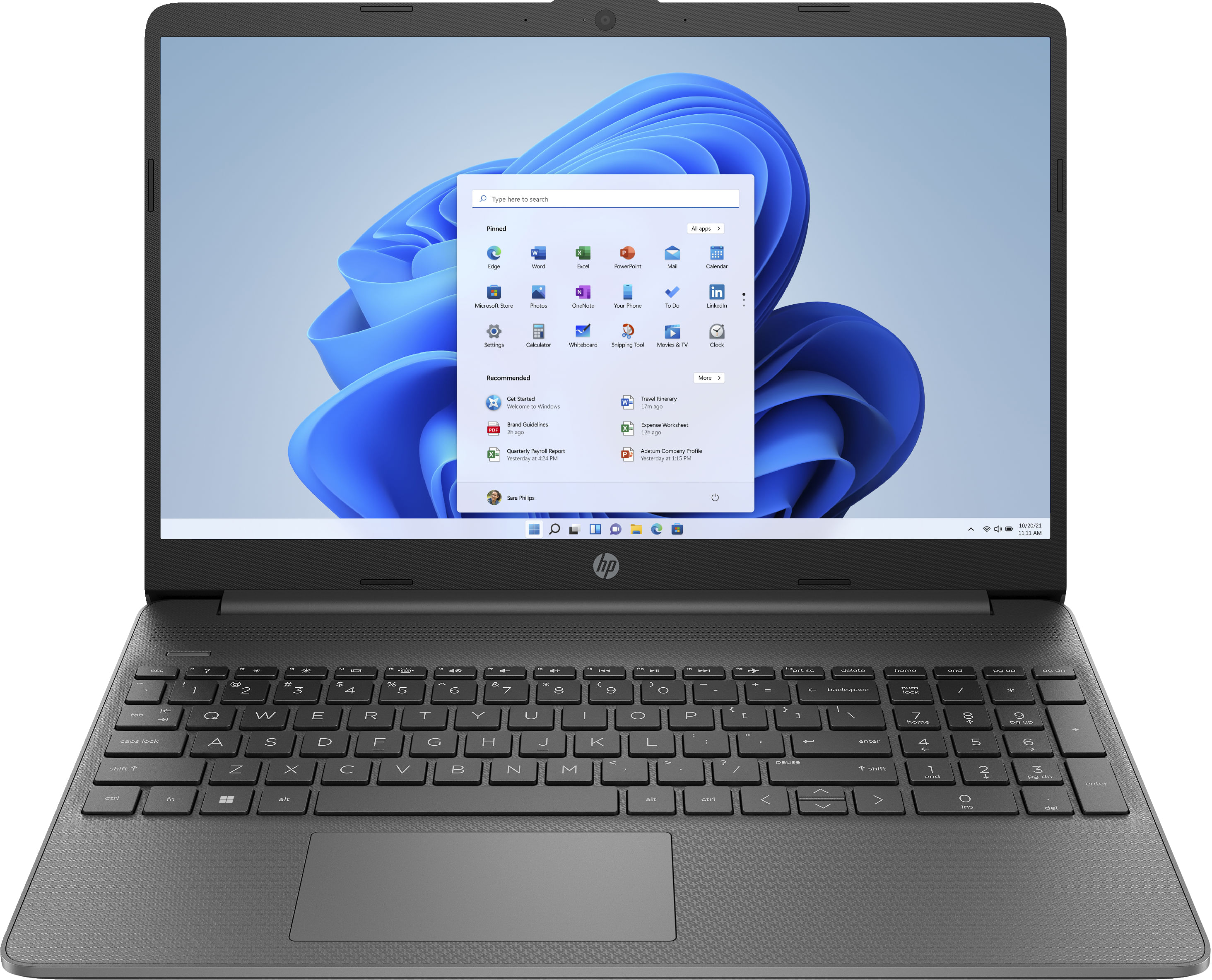 HP 15s-fq5058nl Intel® Core™ i3 i3-1215U Computer portatile 39,6 cm (15.6") Full HD 8 GB DDR4-SDRAM 256 GB SSD Wi