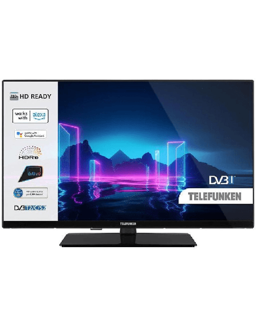 Telefunken TE32750B45I2DT Smart TV 32 Pollici Risoluzione HD Ready Display LED Sistema TiVo OS Base Centrale colore Nero Telefunken TE32750B45I2DT TV 81,3 cm (32") WXGA Smart TV Nero 250 cd/m²