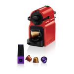 KRUPS XN1005K Inissia Macchina da Caffe' Nespresso 1260 W 0 7 Litri Rossa con 16 Capsule in Omaggio e Funzioni Avanzate
